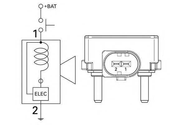 Звуковой сигнал NAGARES 04736