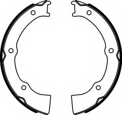 Комплект тормозных колодок HELLA PAGID 8DB 355 022-101