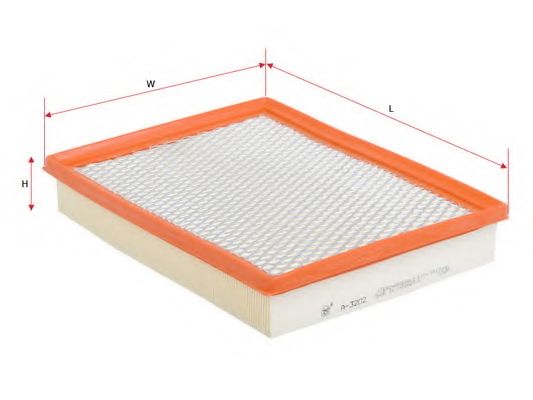 Воздушный фильтр SAKURA  Automotive A3202
