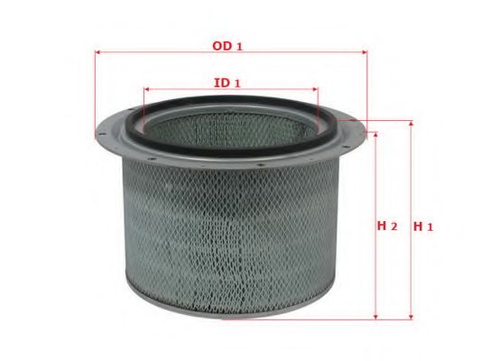 Воздушный фильтр SAKURA  Automotive A-5533