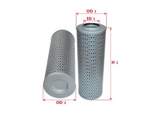 Фильтр, Гидравлическая система привода рабочего оборудования BALDWIN H9075