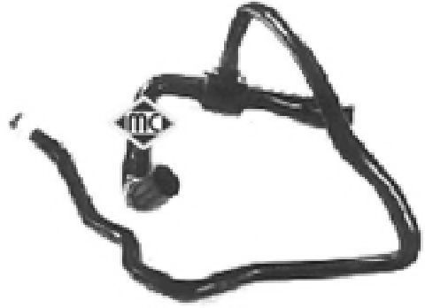 Шланг радиатора Metalcaucho 08125