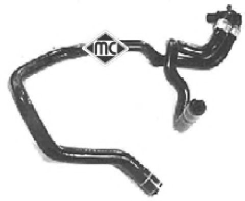 Шланг, теплообменник - отопление Metalcaucho 08303