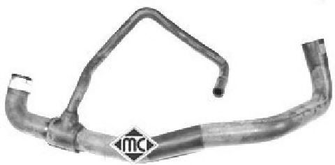 Шланг радиатора Metalcaucho 08557