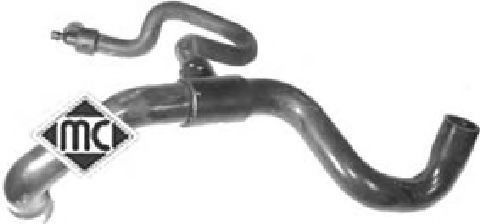 Шланг радиатора Metalcaucho 08934