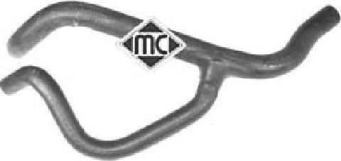 Шланг радиатора Metalcaucho 09136