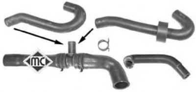 Шланг, теплообменник - отопление Metalcaucho 09314