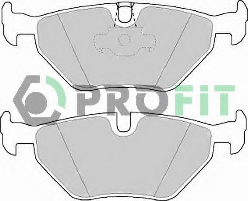 Комплект тормозных колодок, дисковый тормоз PROFIT 5000-1075 C