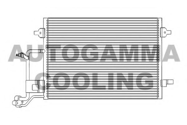 Конденсатор, кондиционер AUTOGAMMA 102602