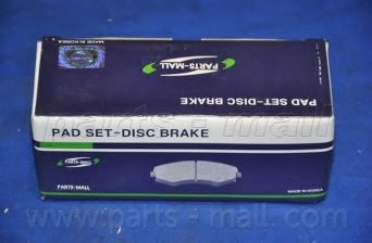 Комплект тормозных колодок, дисковый тормоз PARTS-MALL PKB-024