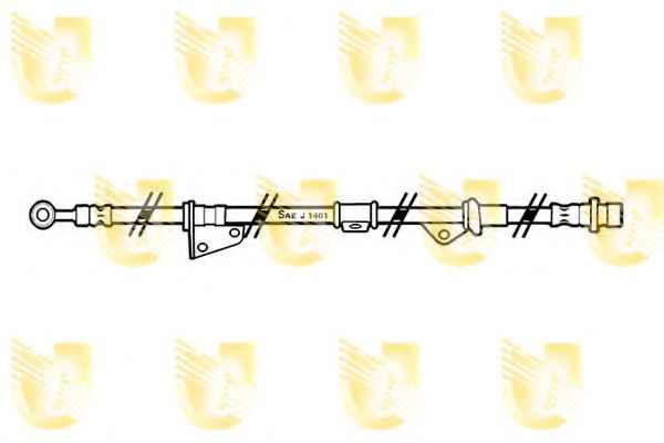 Тормозной шланг UNIGOM 376836