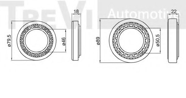 Комплект подшипника ступицы колеса RUVILLE 4063