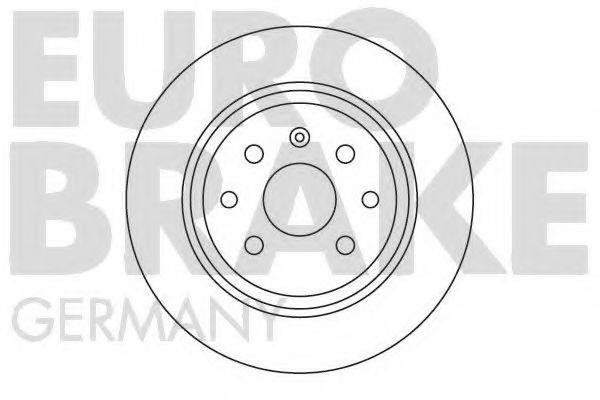 Тормозной диск EUROBRAKE 5815203619