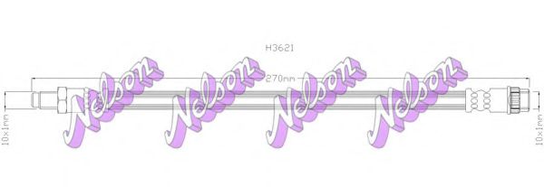 Тормозной шланг Brovex-Nelson H3621
