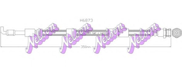 Тормозной шланг Brovex-Nelson H6873