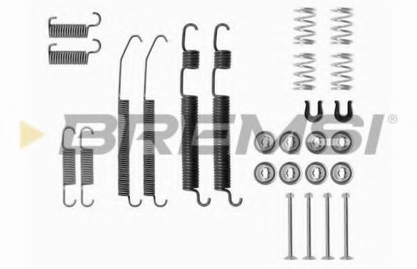 Комплектующие, тормозная колодка BREMSI SK0762