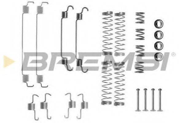 Комплектующие, тормозная колодка BREMSI SK0835