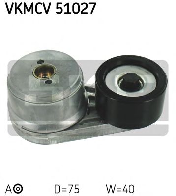 Натяжной ролик, поликлиновой  ремень SKF VKMCV 51027