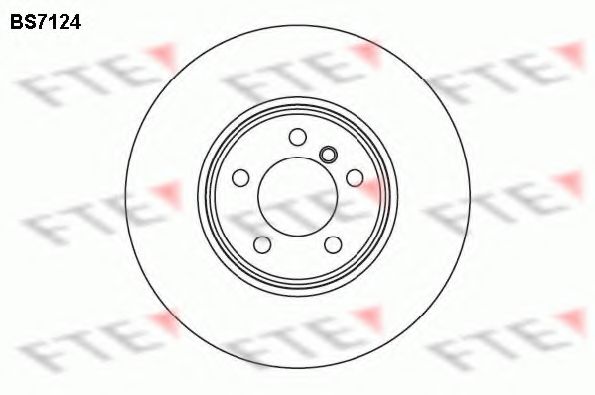 Тормозной диск FTE BS7124