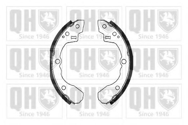Комплект тормозных колодок QUINTON HAZELL BS694