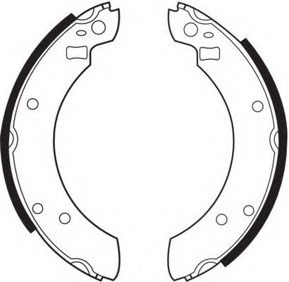Комплект тормозных колодок FERODO FSB363