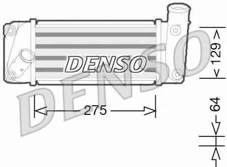 Интеркулер DENSO DIT50009