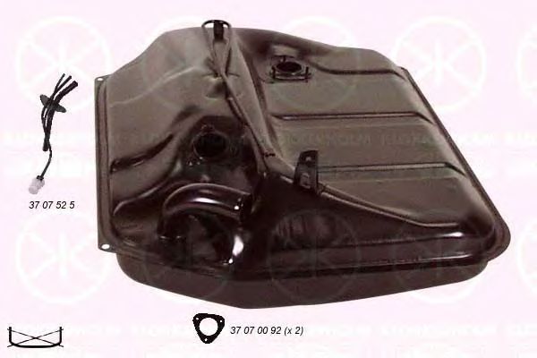 Топливный бак KLOKKERHOLM 3707008