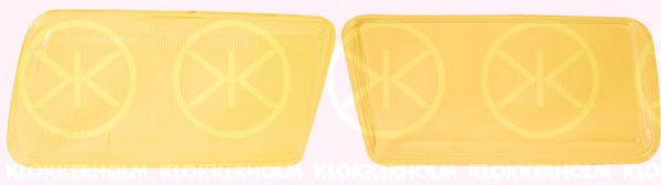 Рассеиватель, основная фара KLOKKERHOLM 00170252