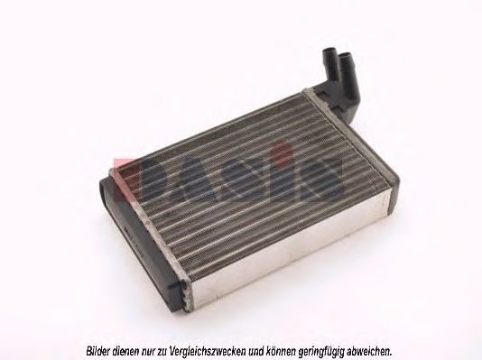 Теплообменник, отопление салона AKS DASIS VWA6067