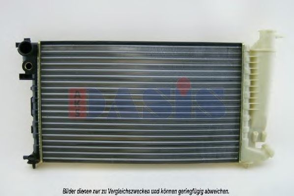 Радиатор, охлаждение двигателя AKS DASIS PEA2137