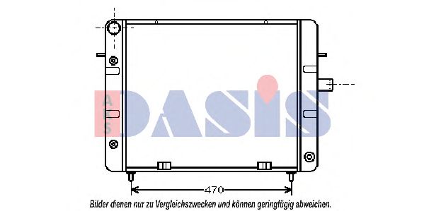 Радиатор, охлаждение двигателя VALEO 730162