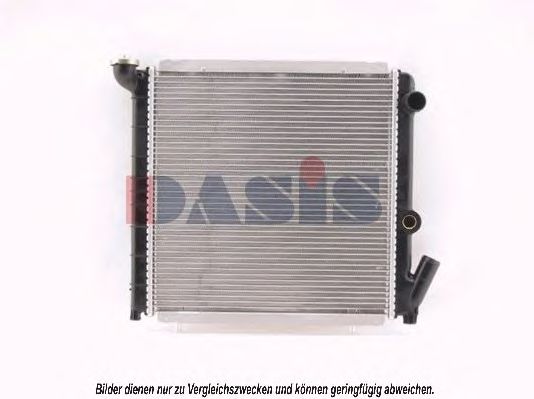 Радиатор, охлаждение двигателя AKS DASIS RT2016