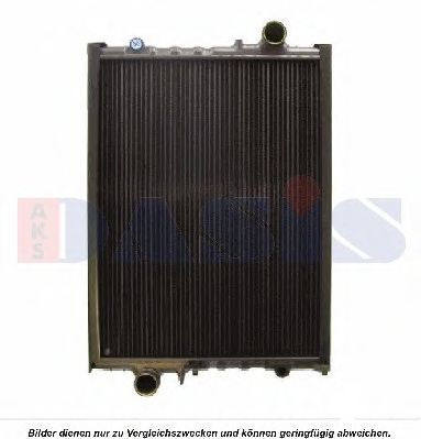 Радиатор, охлаждение двигателя AKS DASIS 440044N