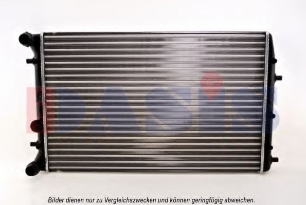 Радиатор, охлаждение двигателя AKS DASIS SAA2006