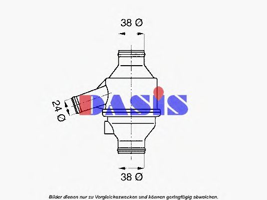 Термостат, охлаждающая жидкость AKS DASIS 239175