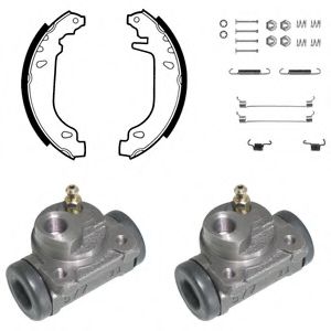 Комплект тормозных колодок DELPHI KP829