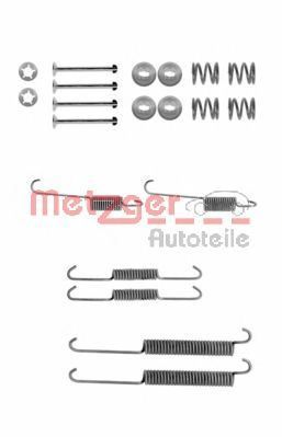 Комплектующие, тормозная колодка METZGER 105-0754