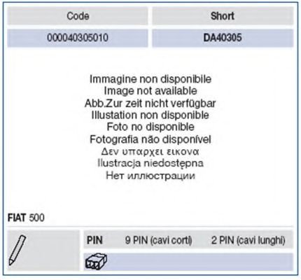 Выключатель на колонке рулевого управления MAGNETI MARELLI 40305