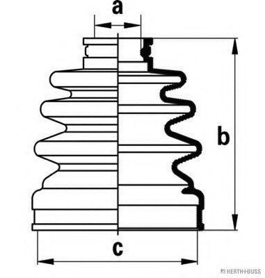Комплект пылника, приводной вал MAGNETI MARELLI 600000065180