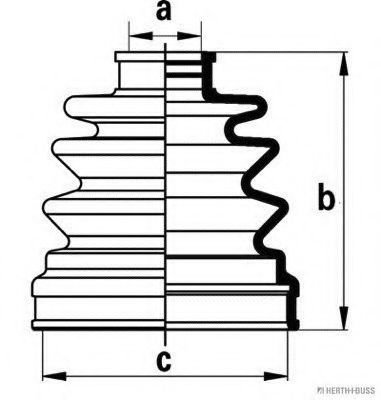 Комплект пылника, приводной вал MAGNETI MARELLI 600000065330