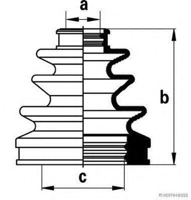 Комплект пылника, приводной вал MAGNETI MARELLI 600000065640