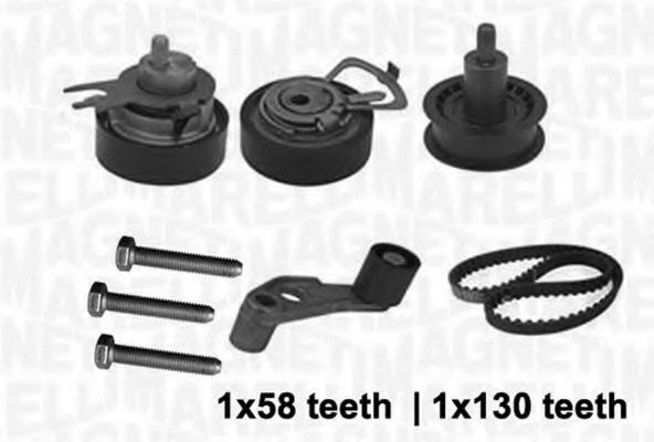 Комплект ремня ГРМ MAGNETI MARELLI 341303670000
