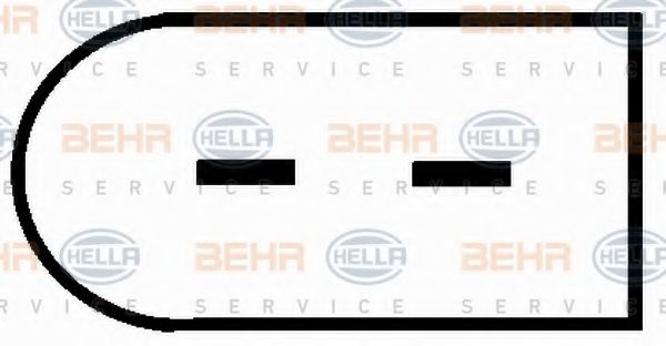 Компрессор, кондиционер BEHR HELLA SERVICE 8FK351127981