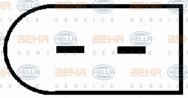 Компрессор, кондиционер BEHR HELLA SERVICE 8FK351322011