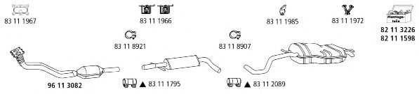 Система выпуска ОГ HJS VW_454