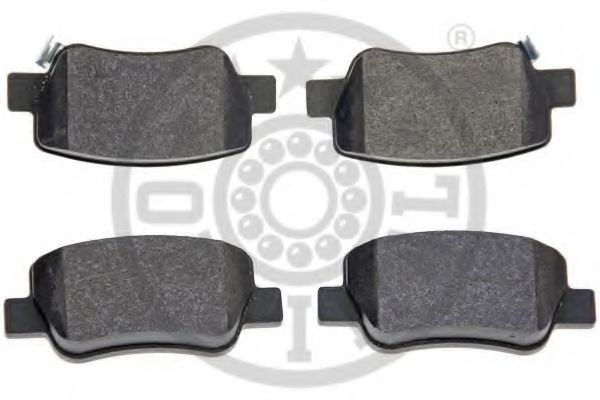 Комплект тормозных колодок, дисковый тормоз REMSA 0140302