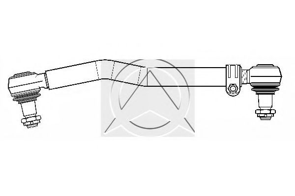 Продольная рулевая тяга SIDEM 14434