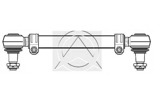 Поперечная рулевая тяга SIDEM 44530