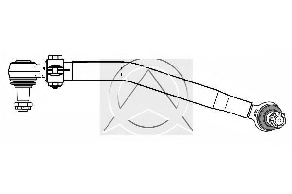 Продольная рулевая тяга SIDEM 62134