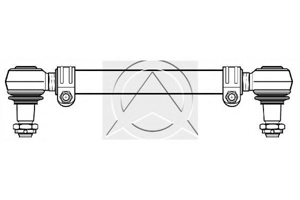 Продольная рулевая тяга SIDEM 6633